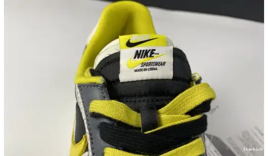 Nike Waffle Bright sacai Black Undercover DJ4877-001 Citron LD 0611